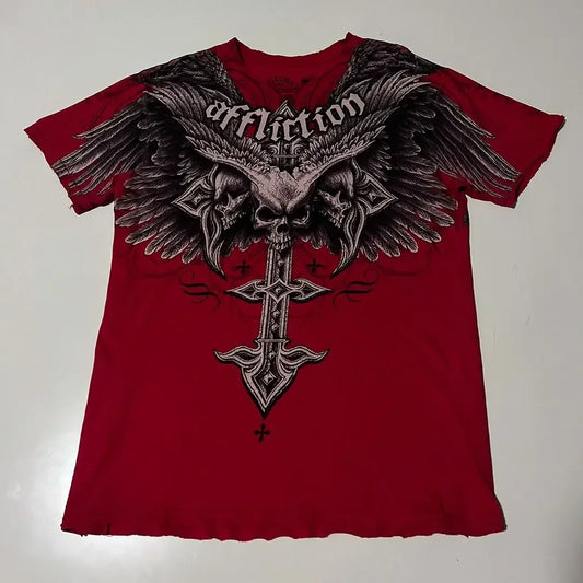 Red Affliction Style Shirt