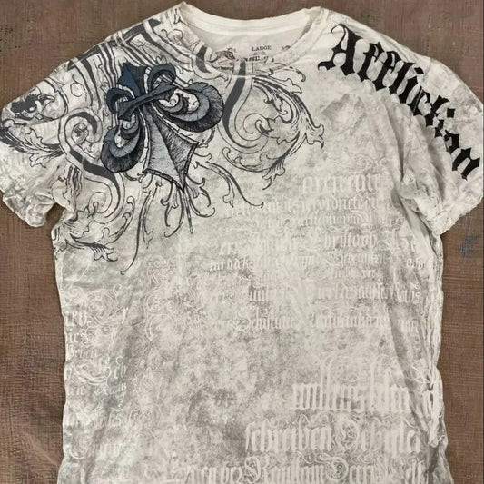 Affliction Style Spade Shirt